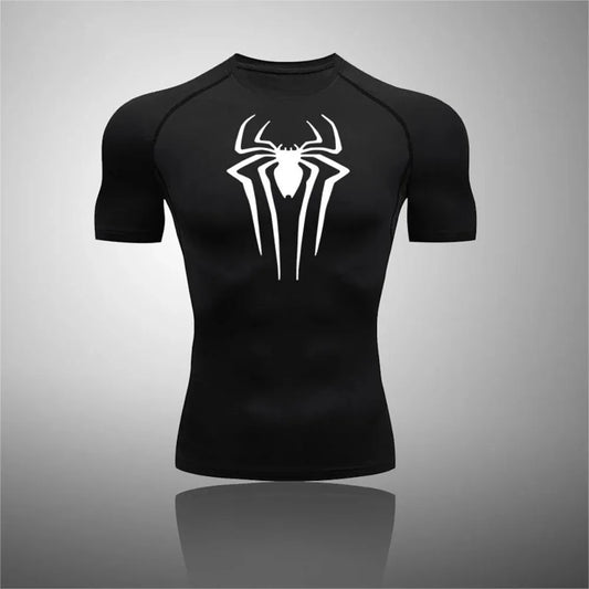 Spider-Man short sleeve Compression T-shirts